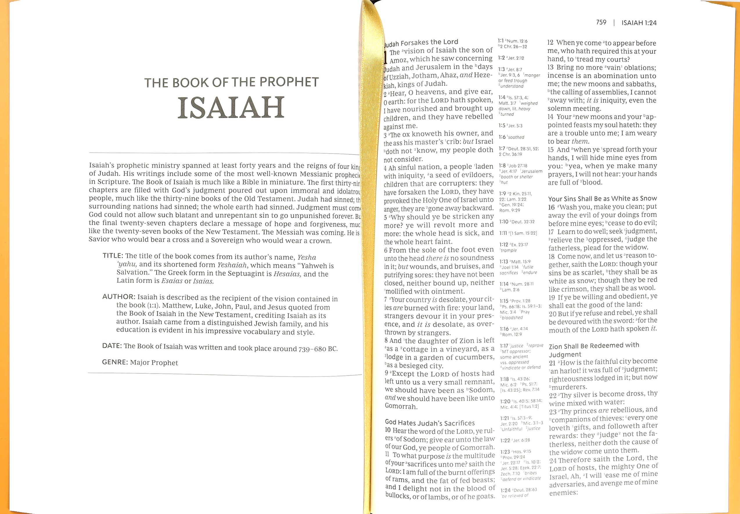 KJV Holy Bible Center-Column Reference Bible (Red Letter Edition)