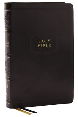 KJV Holy Bible Center-Column Reference Bible Black Thumb Indexed (Red Letter Edition)