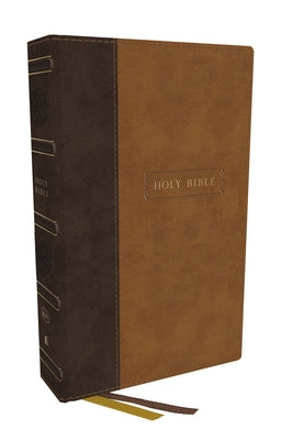 KJV Holy Bible Center-Column Reference Bible Brown (Red Letter Edition)