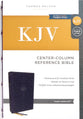 KJV Holy Bible Center-Column Reference Bible Purple (Red Letter Edition)