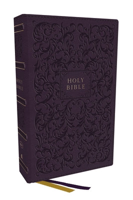 KJV Holy Bible Center-Column Reference Bible Purple (Red Letter Edition)