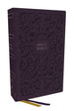 KJV Holy Bible Center-Column Reference Bible Purple (Red Letter Edition)