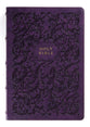 KJV Holy Bible Center-Column Reference Bible Purple (Red Letter Edition)