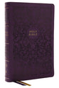 KJV Holy Bible Center-Column Reference Bible Purple Thumb Indexed (Red Letter Edition)