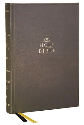 KJV Center-Column Reference Bible With Apocrypha (Red Letter Edition)