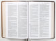 KJV Center-Column Reference Bible With Apocrypha Brown (Red Letter Edition)