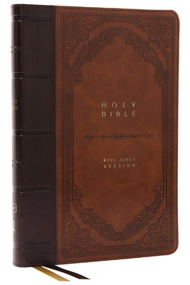 KJV Bible Giant Print Thinline Bible Vintage Series Brown (Red Letter Edition)