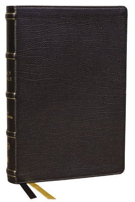 KJV Center-Column Reference Bible With Apocrypha Black Thumb Indexed (Red Letter Edition)