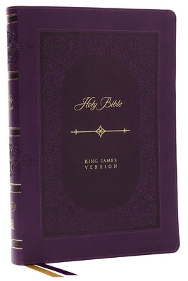 KJV Bible Giant Print Thinline Bible Vintage Series Purple Thumb Indexed (Red Letter Edition)