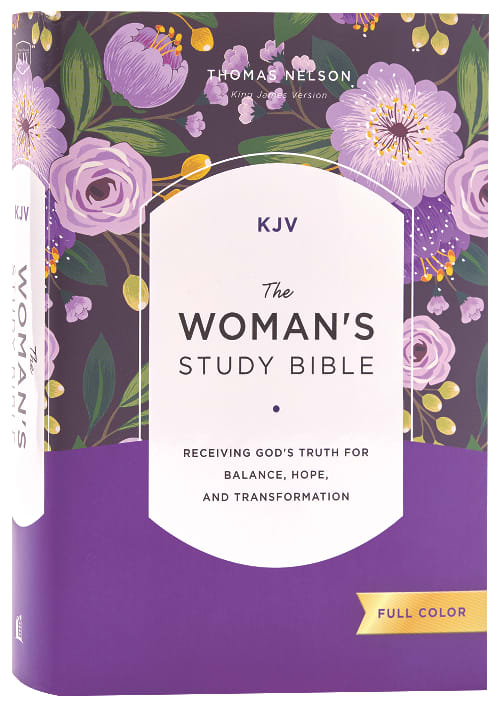 KJV Woman's Study Bible (Red Letter Edition)