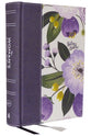 KJV Woman's Study Bible Purple Floral Indexed (Red Letter Edition)