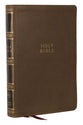 KJV Compact Center-Column Reference Bible Brown (Red Letter Edition)
