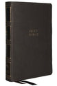 KJV Compact Center-Column Reference Bible Gray Indexed (Red Letter Edition)