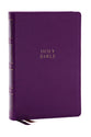 KJV Compact Center-Column Reference Bible Purple (Red Letter Edition)