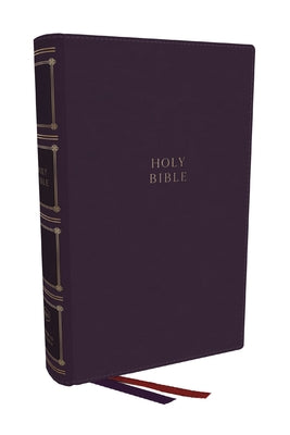 KJV Compact Center-Column Reference Bible Purple (Red Letter Edition)