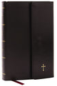 NKJV Compact Paragraph-Style Reference Bible Black (Red Letter Edition)