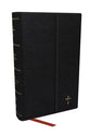 NKJV Compact Paragraph-Style Reference Bible Black (Red Letter Edition)