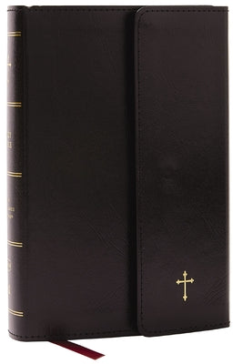 NKJV Compact Paragraph-Style Reference Bible Black (Red Letter Edition)