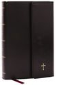 NKJV Compact Paragraph-Style Reference Bible Black (Red Letter Edition)