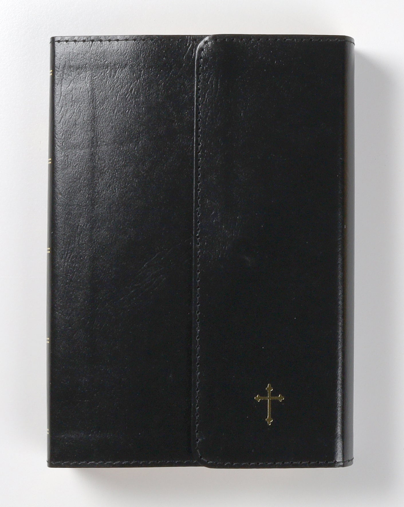 NKJV Compact Paragraph-Style Reference Bible Black (Red Letter Edition)