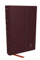 NKJV Compact Paragraph-Style Reference Bible Burgundy (Red Letter Edition)