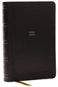 NKJV Compact Paragraph-Style Reference Bible Black (Red Letter Edition)