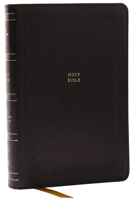 NKJV Compact Paragraph-Style Reference Bible Black (Red Letter Edition)
