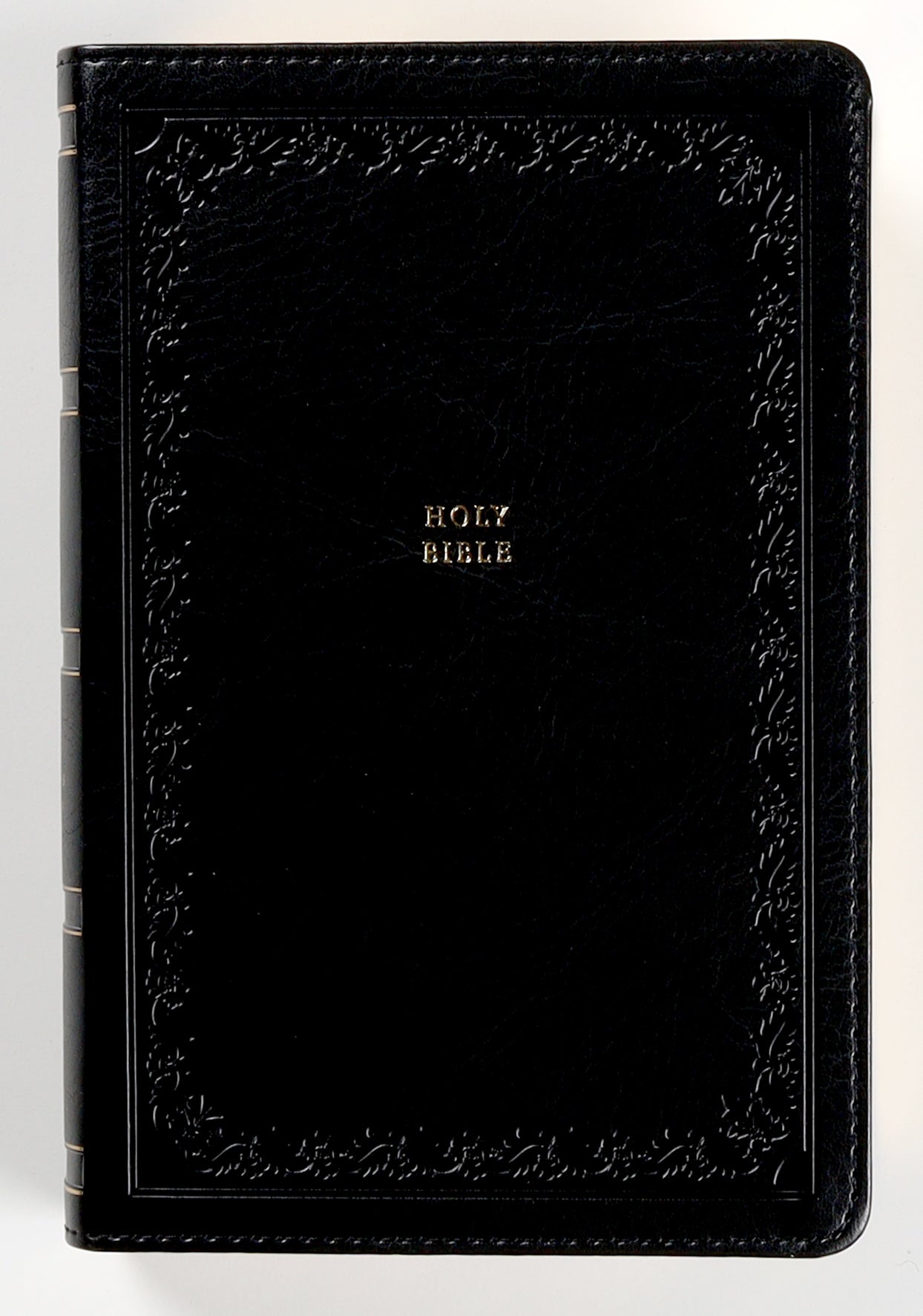 NKJV Compact Paragraph-Style Reference Bible Black (Red Letter Edition)