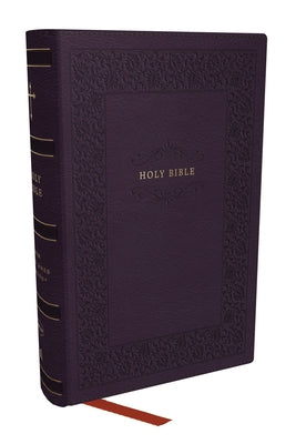 NKJV Compact Paragraph-Style Reference Bible Purple (Red Letter Edition)