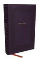 NKJV Compact Paragraph-Style Reference Bible Purple (Red Letter Edition)