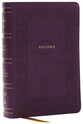 NKJV Compact Paragraph-Style Reference Bible Purple (Red Letter Edition)