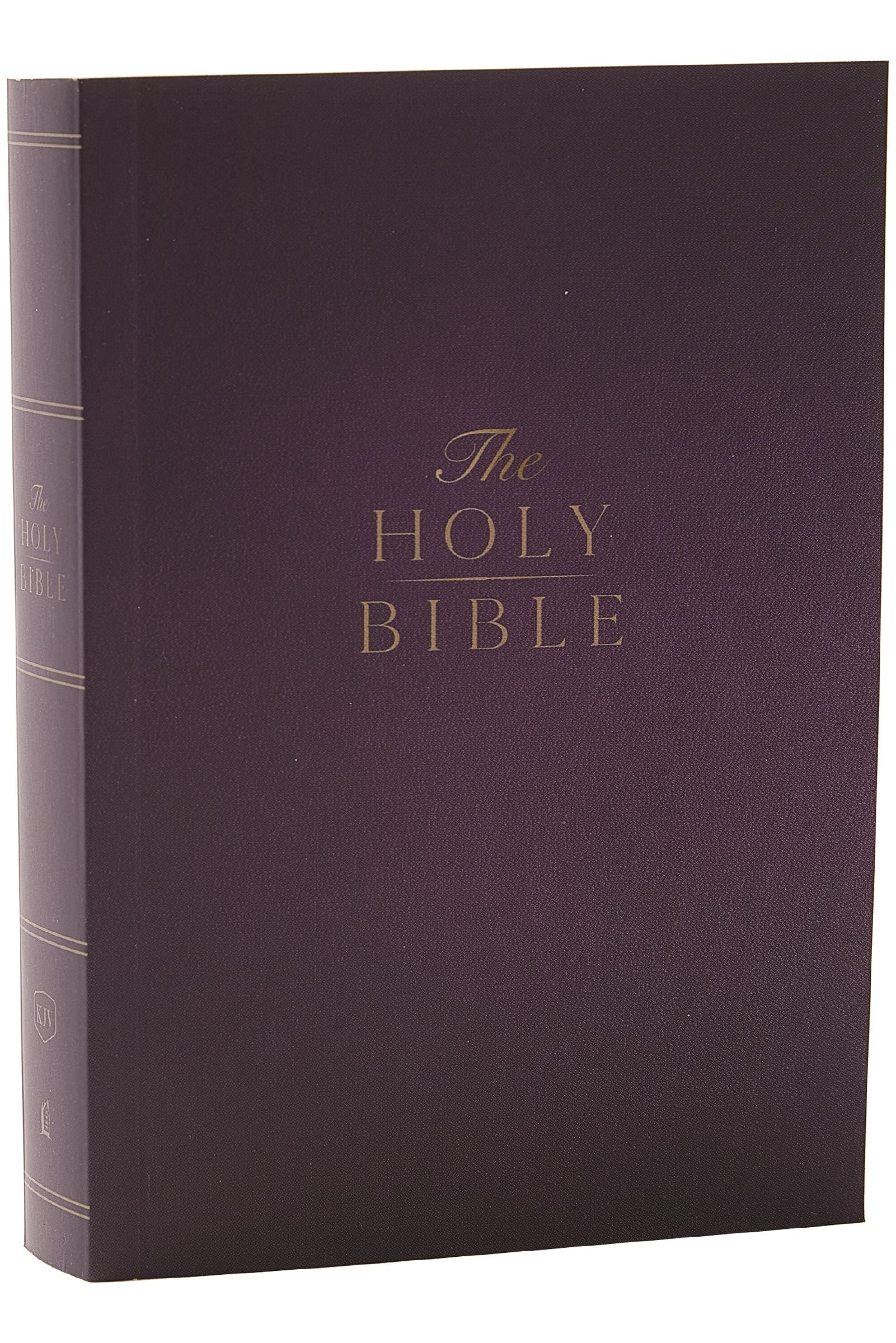 KJV Holy Bible Compact Reference Bible Purple (Red Letter Edition)