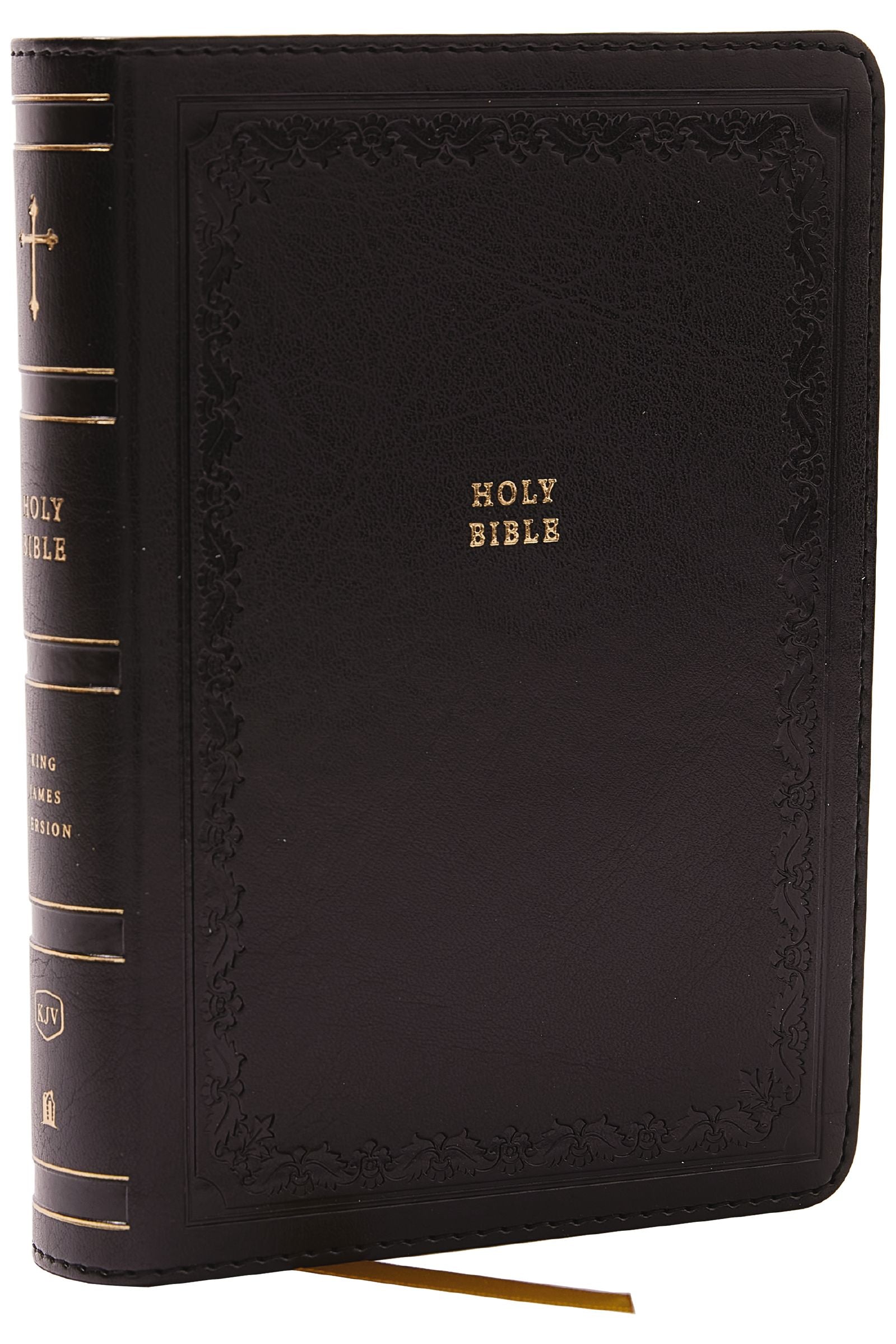 KJV Holy Bible Compact Reference Bible Black (Red Letter Edition)