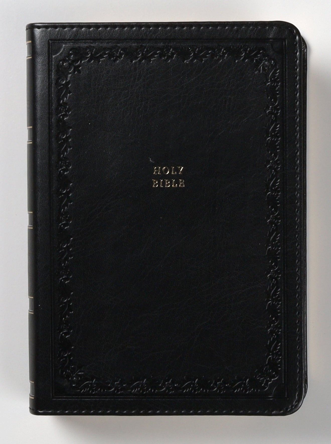 KJV Holy Bible Compact Reference Bible Black (Red Letter Edition)