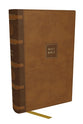 KJV Holy Bible Compact Reference Bible Brown (Red Letter Edition)