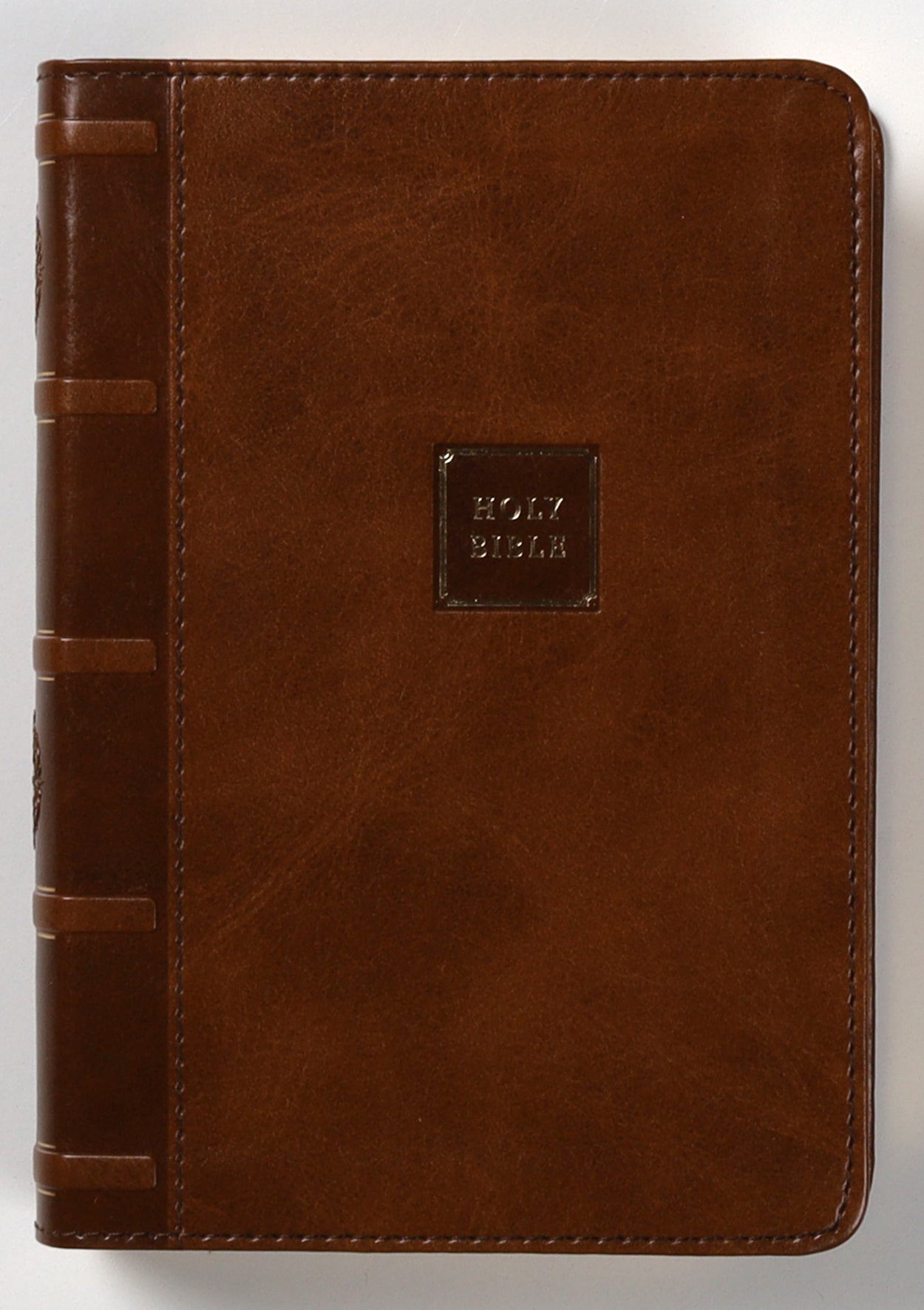 KJV Holy Bible Compact Reference Bible Brown (Red Letter Edition)