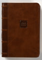 KJV Holy Bible Compact Reference Bible Brown (Red Letter Edition)
