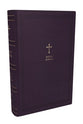 KJV Holy Bible Compact Reference Bible Purple With Zipper (Red Letter Edition)