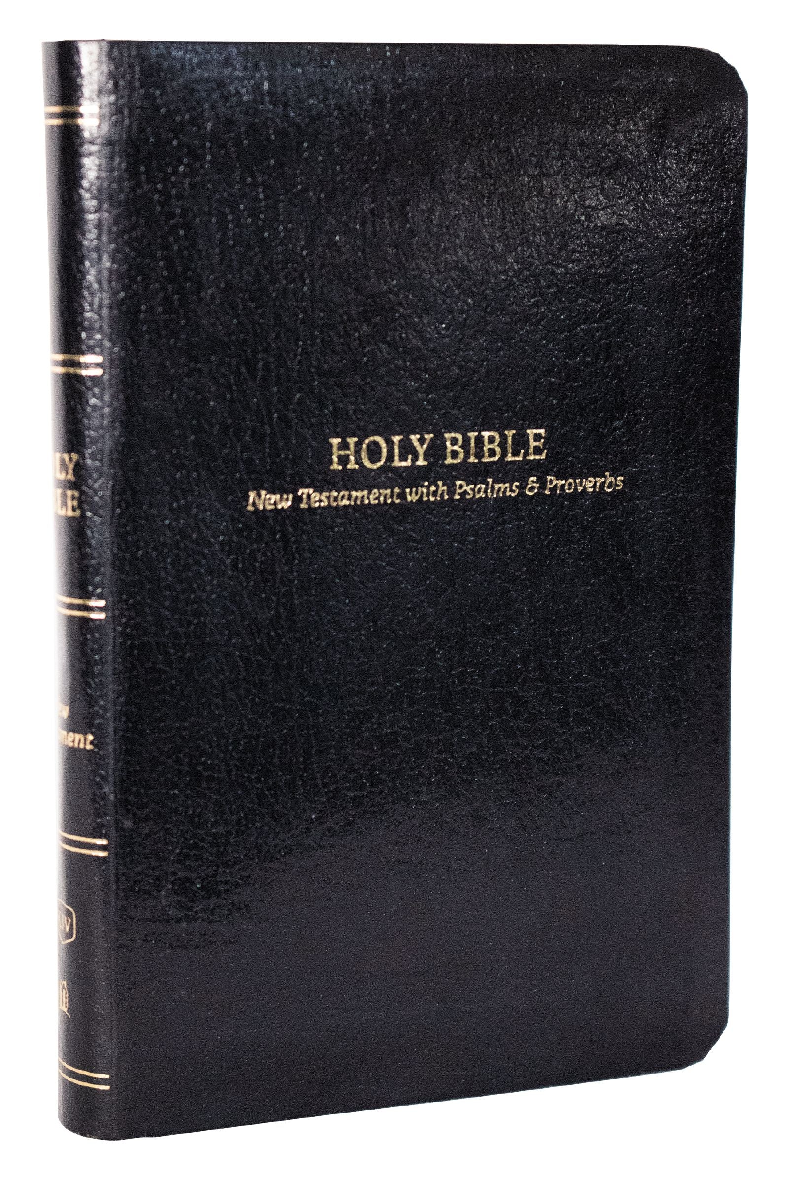 KJV Pocket New Testament With Psalms and Proverbs Black (Red Letter Edition)