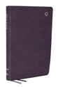 NET Bible Large Print Thinline Purple, Indexed