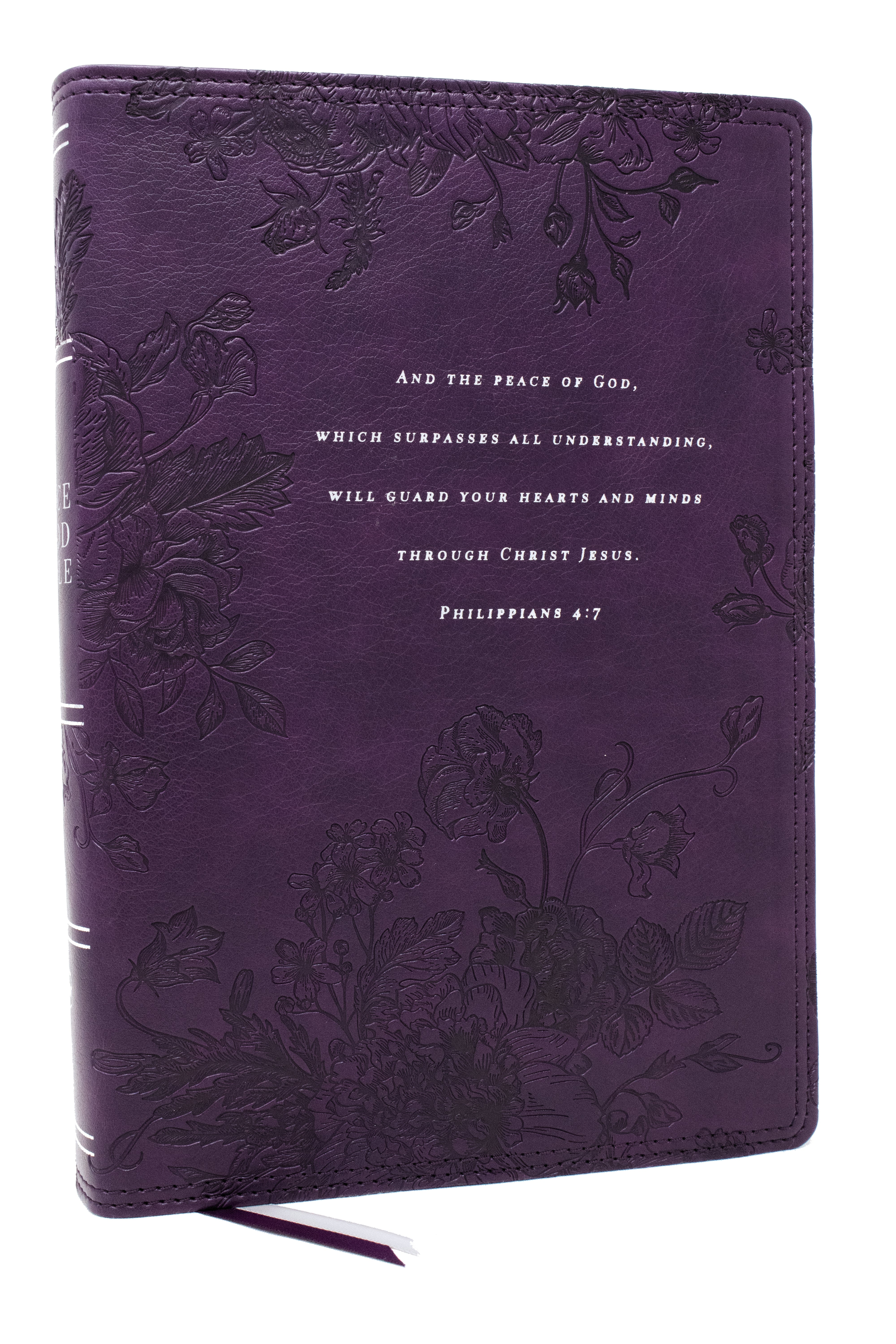 NKJV Peace of God Bible Purple (Red Letter Edition)