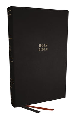 NKJV Single-Column Reference Bible Verse-By-Verse Black (Red Letter Edition)