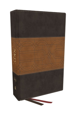 NKJV Study Bible Brown Full-Color Thumb Indexed