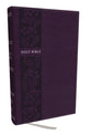 NKJV Holy Bible Personal Size Large Print Reference Bible Purple (Red Letter Edition)
