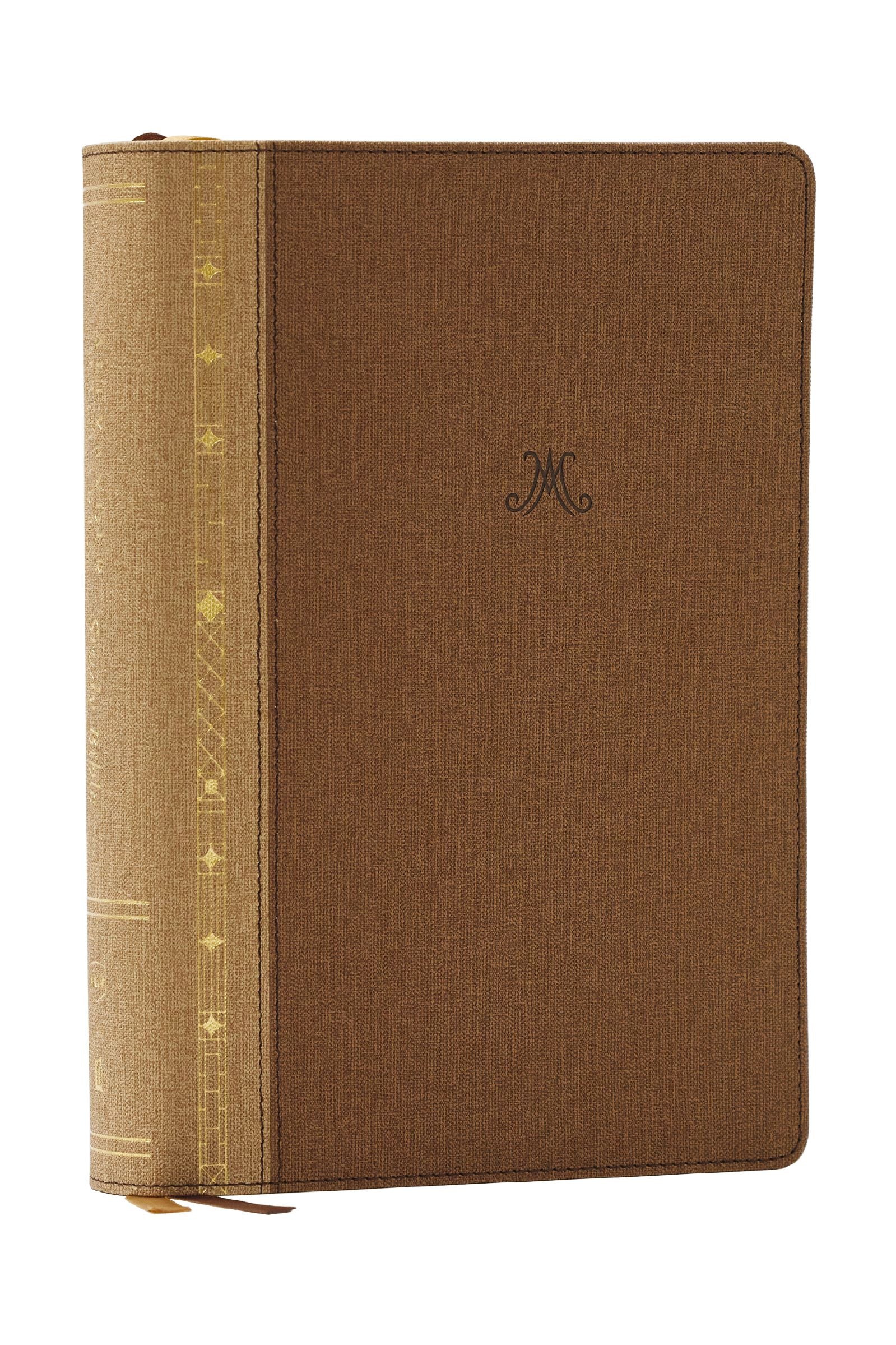 NKJV Alexander Maclaren Study Bible Brown Indexed