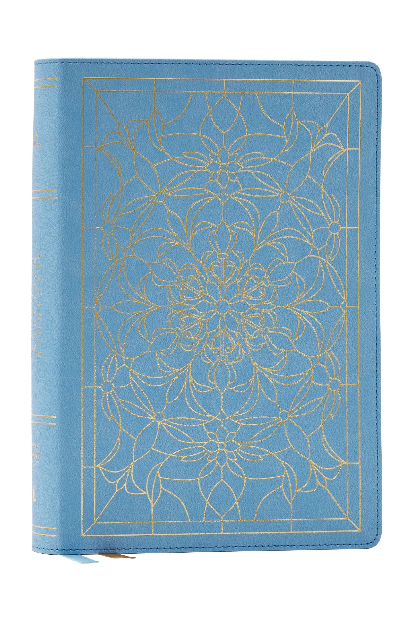 NKJV Alexander Maclaren Study Bible Blue Indexed