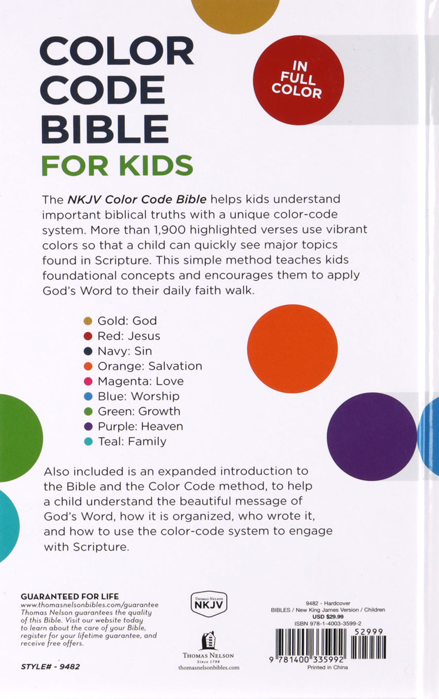 color coded bible the color code bible for kids, nkjv... NKJV Color Code Bible for Kids – Koorong