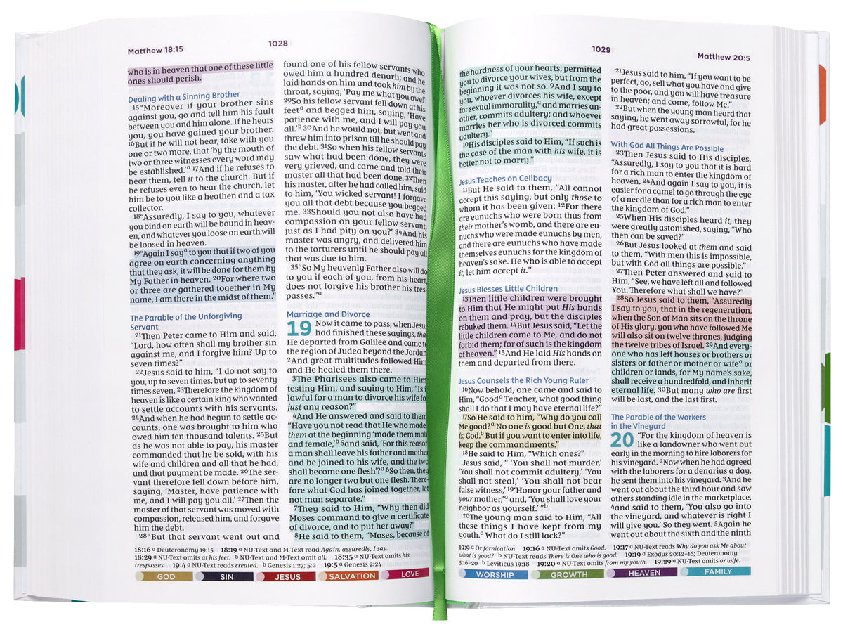 color coded bible the color code bible for kids, nkjv... NKJV Color Code Bible for Kids – Koorong