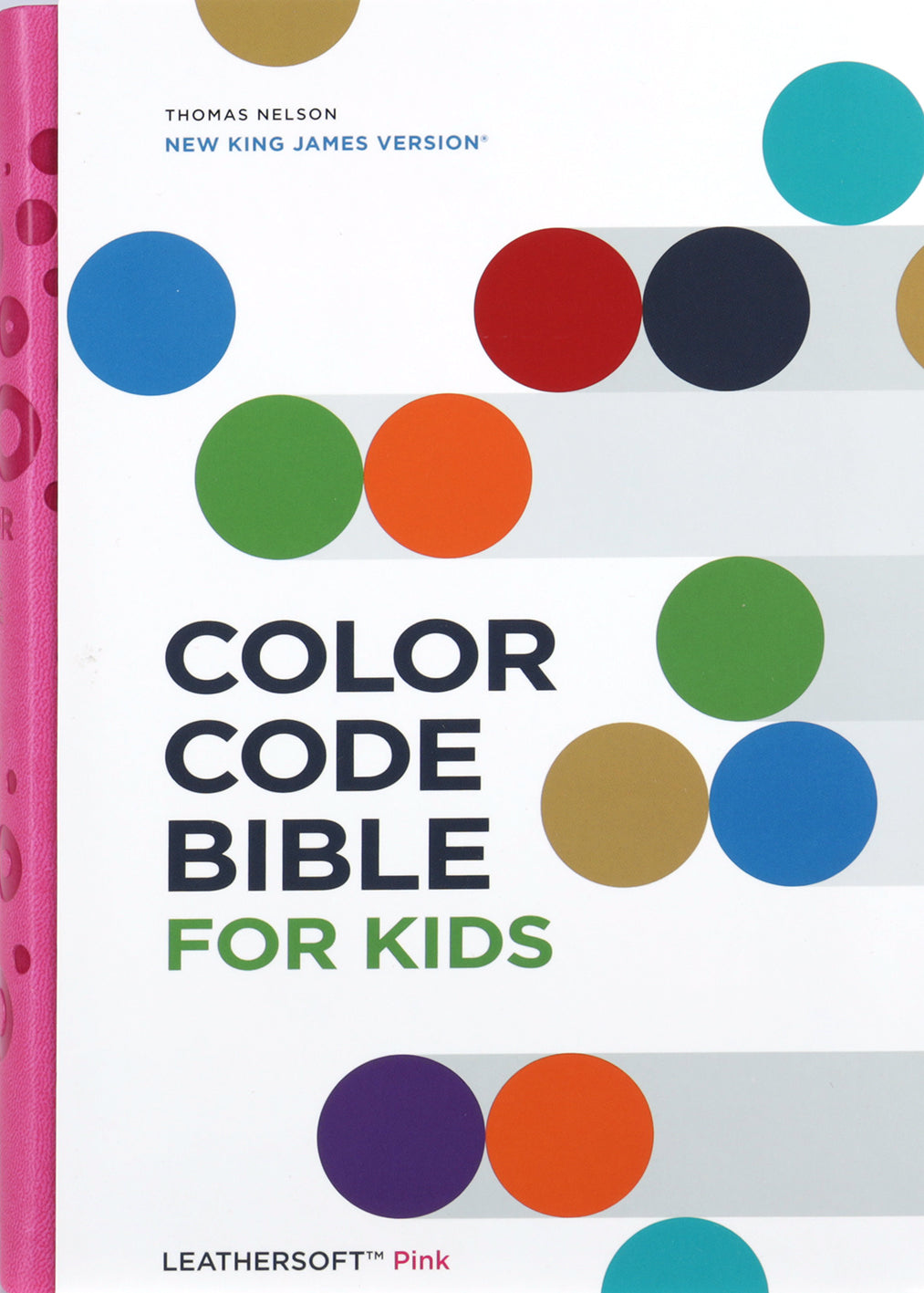 NKJV Color Code Bible for Kids, Pink