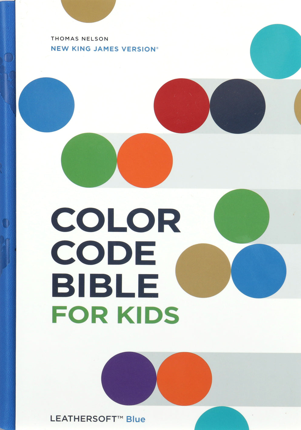 NKJV Color Code Bible for Kids, Blue